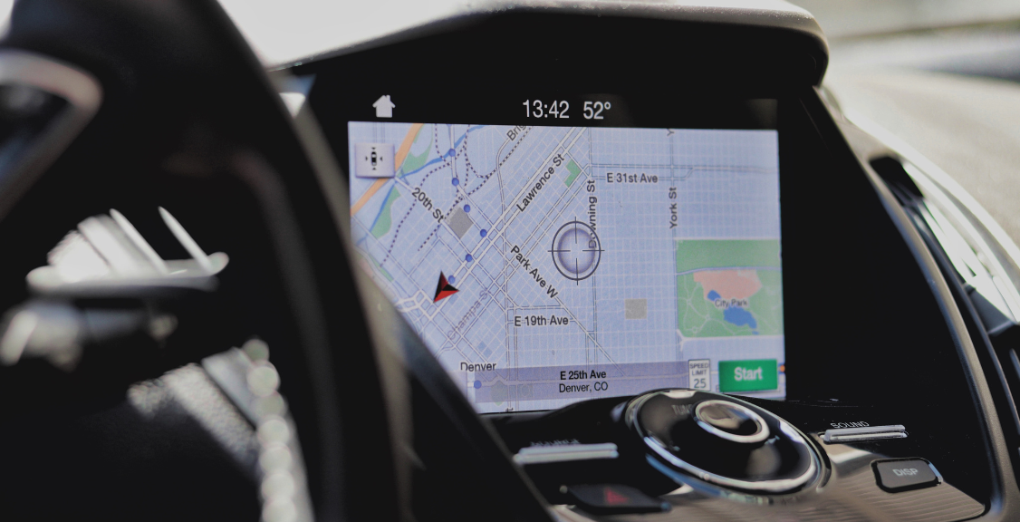 Tracking a vehicle using GPS Application