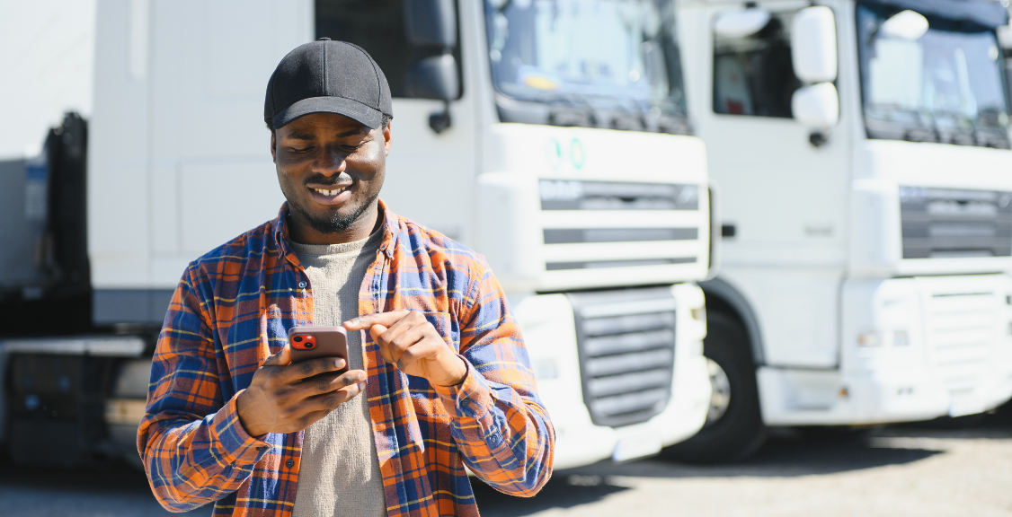 truck driver tracking trucks destinations