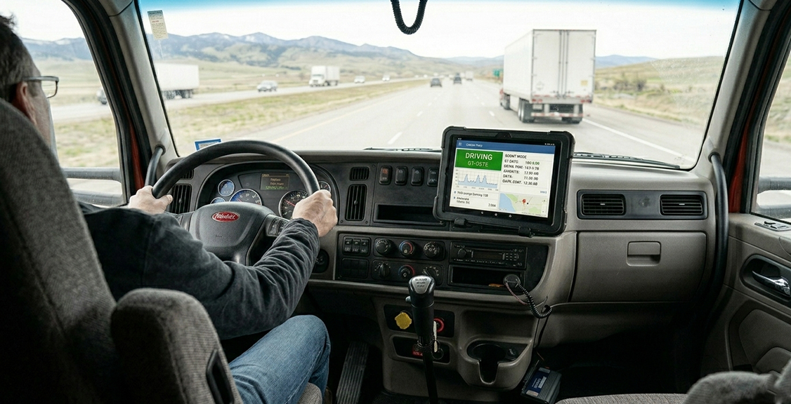 ELD tablets in trucks