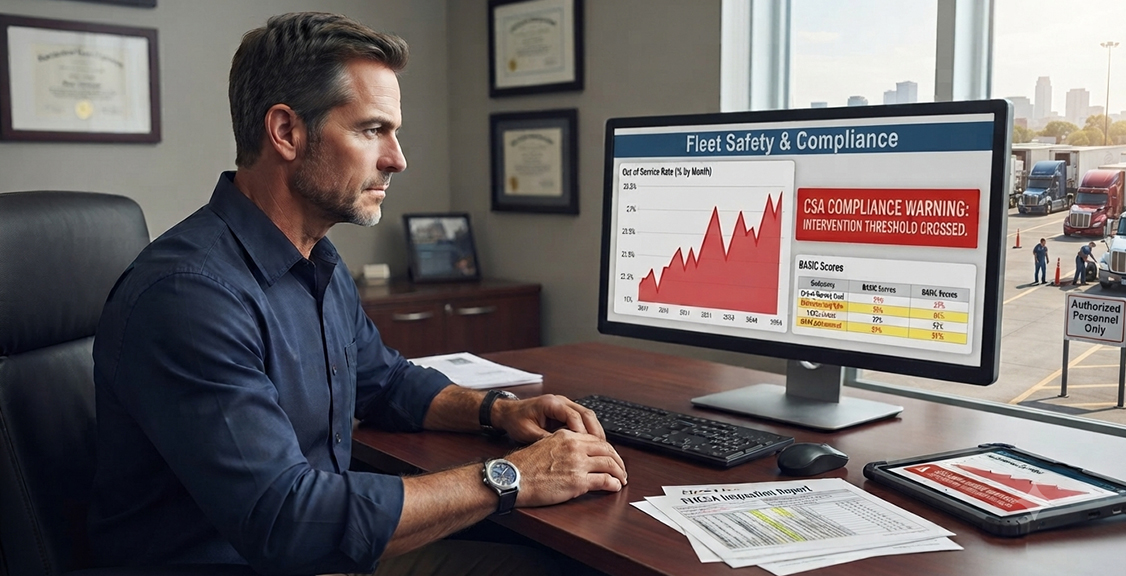How Does Your Out-of-Service Rate Affect Your CSA Score and Insurance Costs