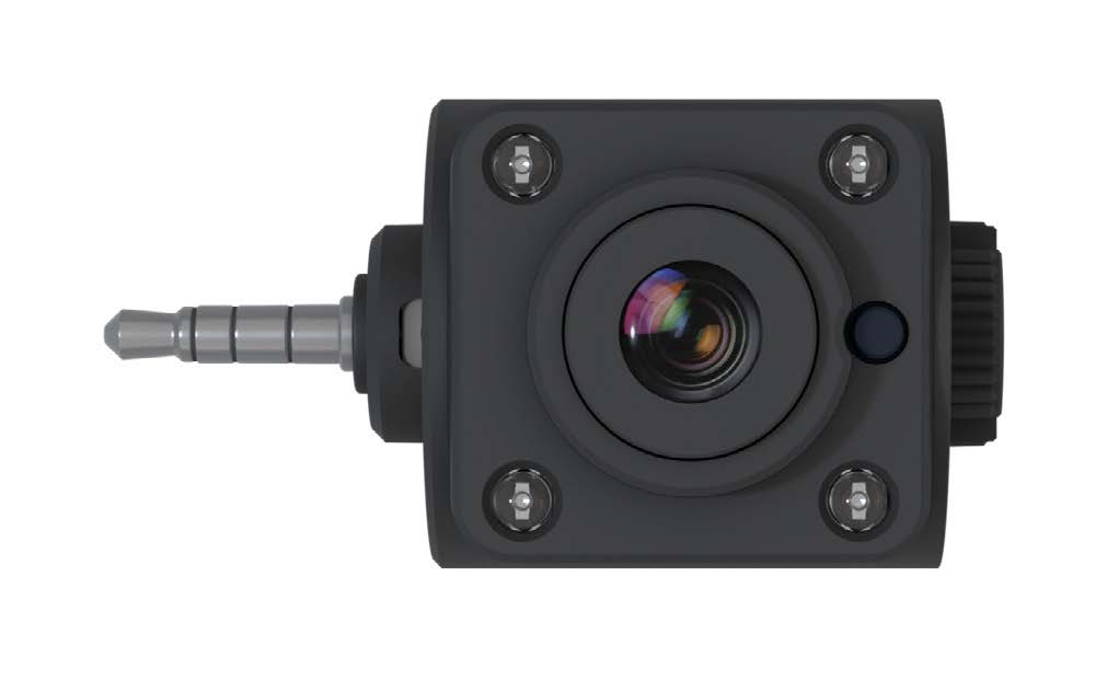 Xirgo KP2 driver-facing snap-in camera