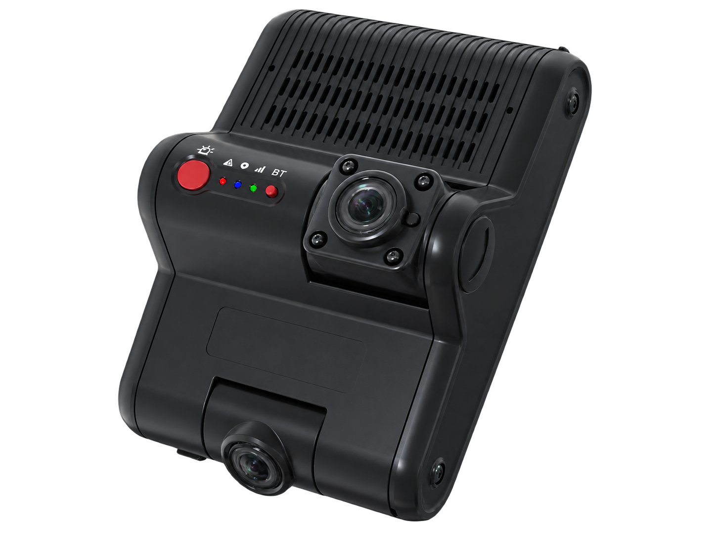 Xirgo KP2 road-facing video telematics camera with optional driver-facing camera