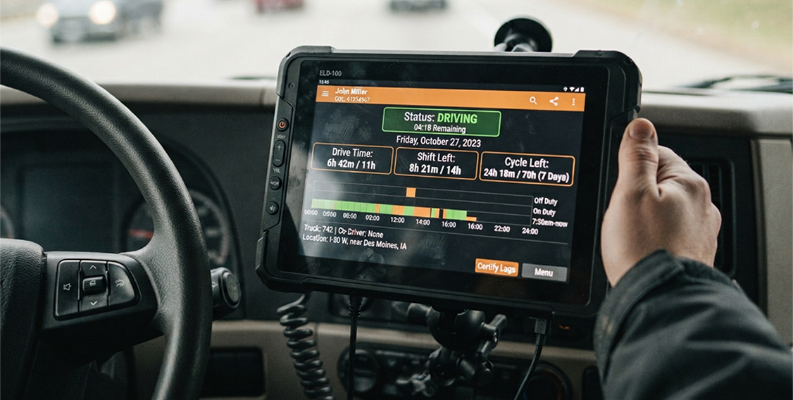 What Happens at a Roadside Inspection With an Unregistered ELD